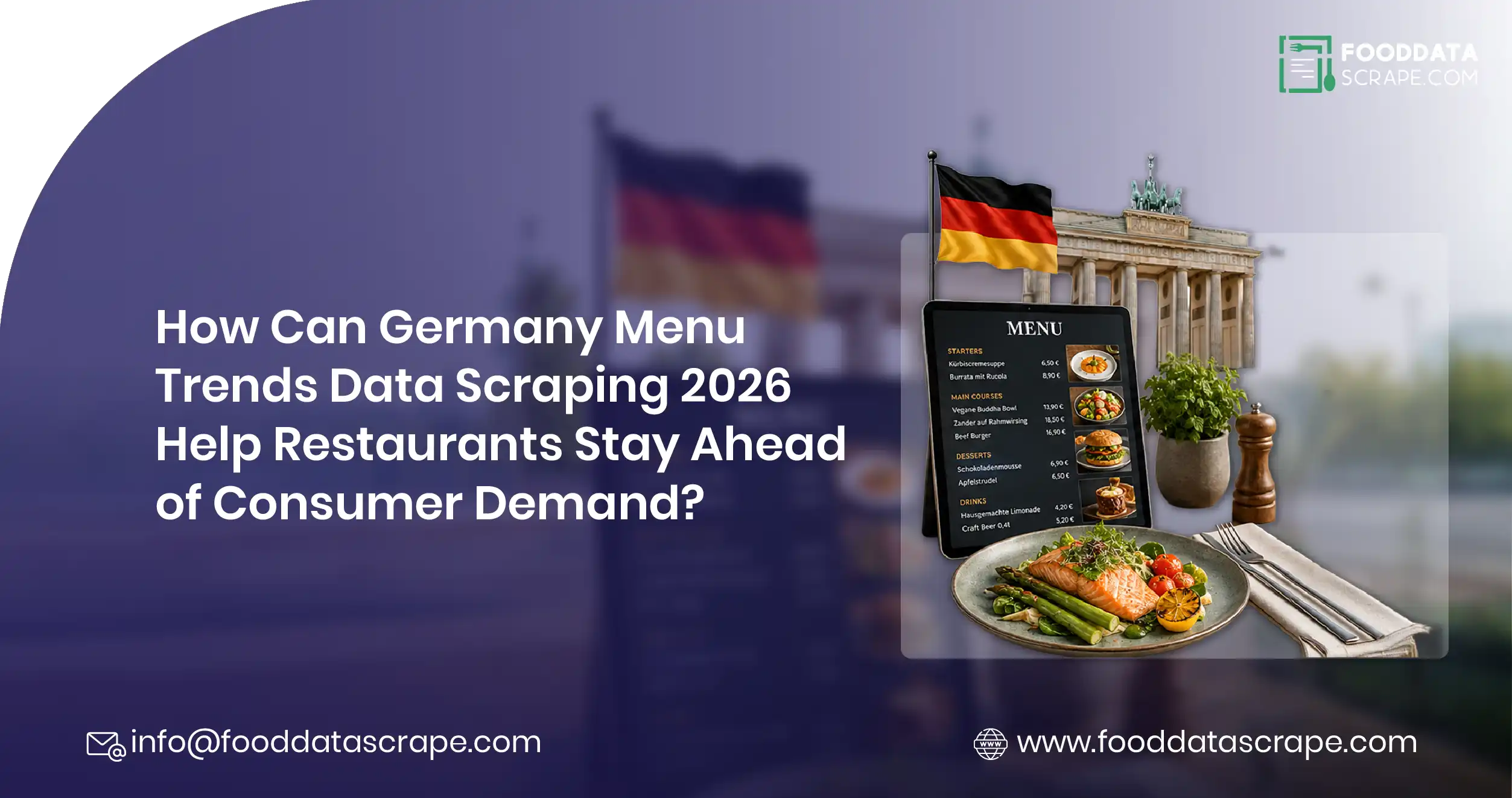 How Can Germany Menu Trends Data Scraping 2026 Help Restaurants Stay Ahead of Consumer Demand?